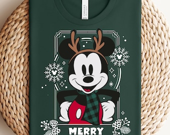 Disney Mickey Merry Christmas Shirt,Mickey And Friends Christmas Shirt,Mickey's Very Merry Christmas Sweatshirt,Disney Family Christmas Tee