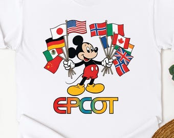 Disney Epcot Shirt, Mickey And Friends Epcot Tee, Epcot Drinking Shirt, Retro Disney Family T-Shirt, Disney Vacation Shirt, Disneyland Shirt
