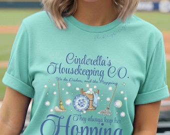 Camiseta de limpieza de Cenicienta, camiseta divertida de limpieza, camiseta de parodia de cuento de hadas, camiseta con humor de sirvienta. Regalo de limpieza inspirado en Disney.