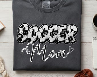 Mamá futbolista PNG / minimalista (Descarga digital)