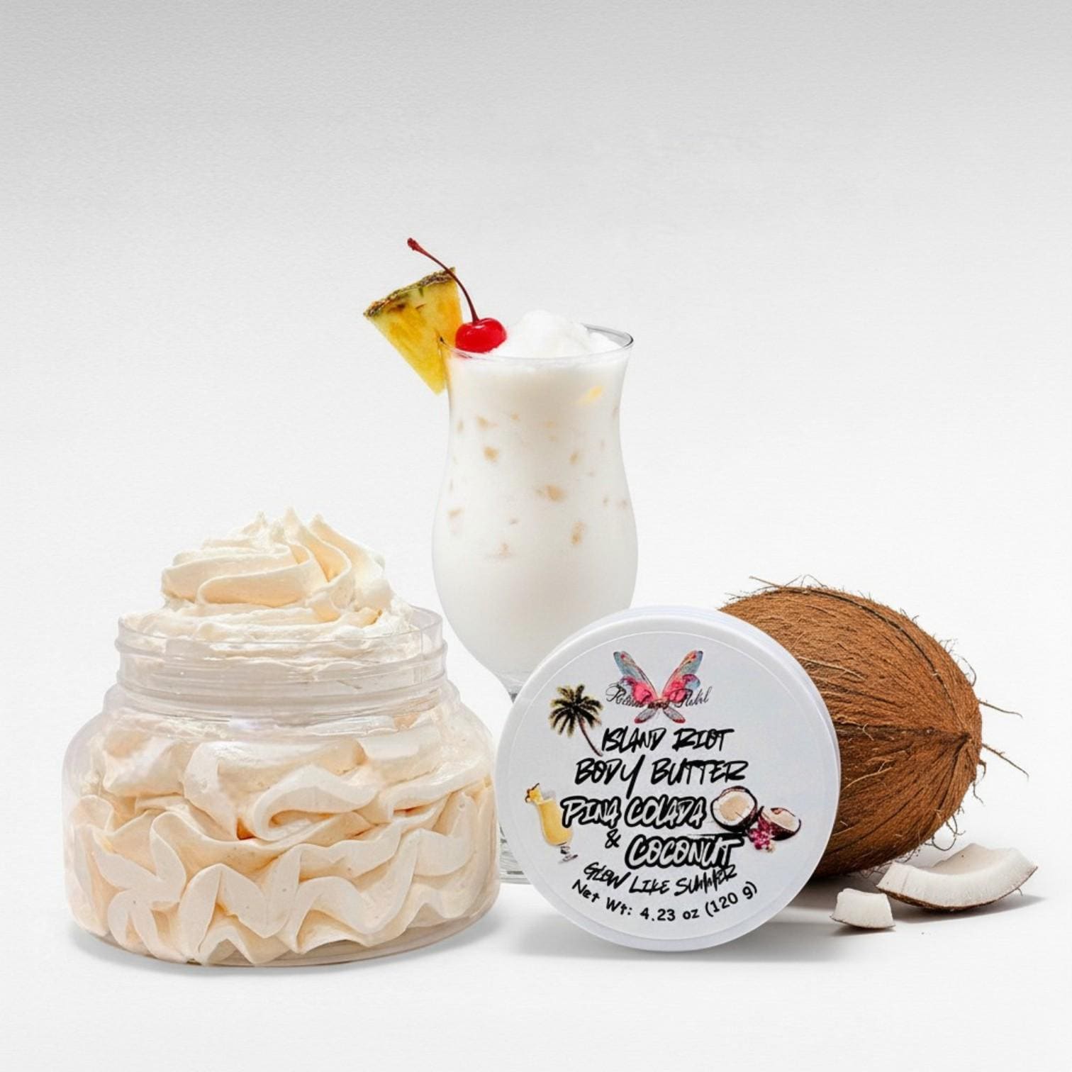 Pina Colada & Coconut Body Butter - Island Riot