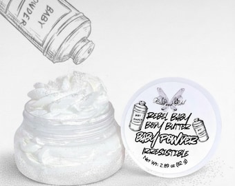 Rebel Baby Body Butter - Baby Powder