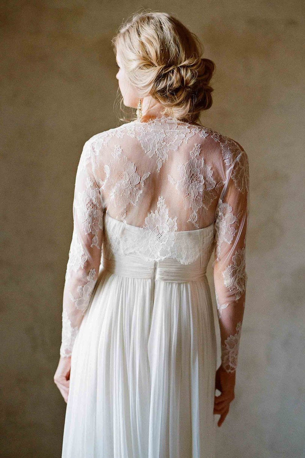 Lace clearance bolero ivory
