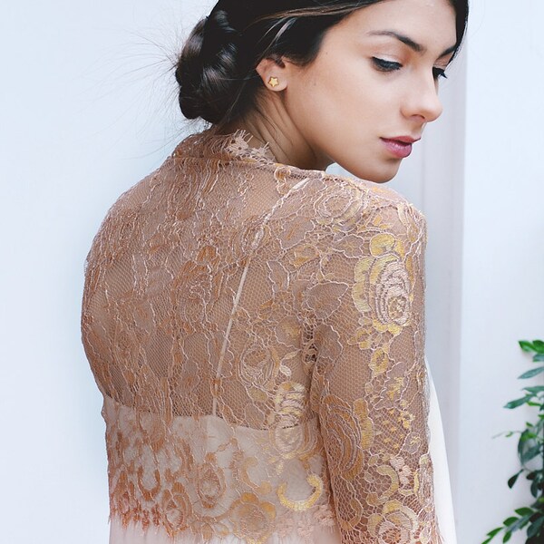 BEAUTIFUL LACE SHRUG GGR4254 main image 1