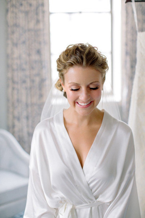 Genuine silk robe deals