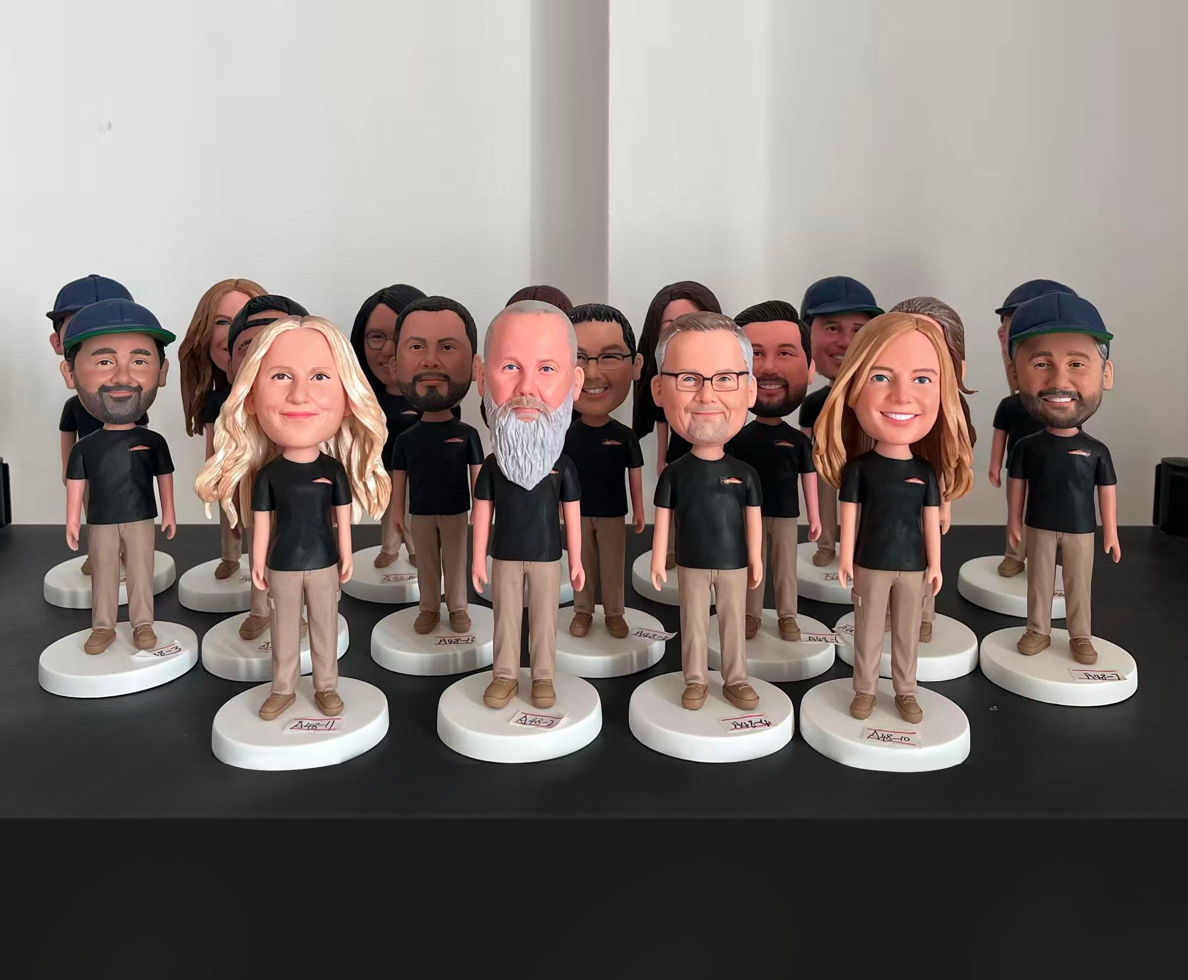 Family bobblehead - Etsy 日本