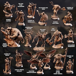 Shadow over Nordheim - DM Stash - Tabletop Miniatures - Perfect for Dungeons and Dragons (D&D), Warhammer, Pathfinder, and other RPG's