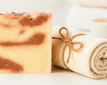 Rhubarb Apple Cider Vinegar Organic with Cotton Washcloth
