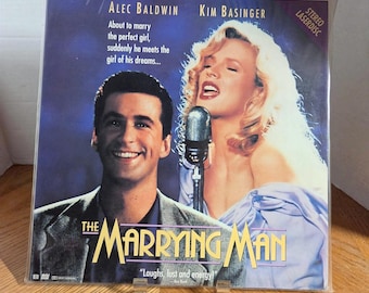 Disque laser The Marrying Man 1991 Alec Baldwin Kim Basinger Stéréo NTSC