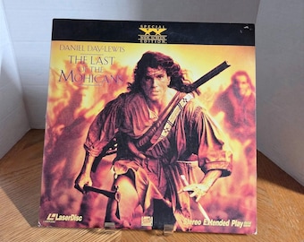 Le Dernier des Mohicans LaserDisc 1992 Édition spéciale grand écran 1986-85 CLV