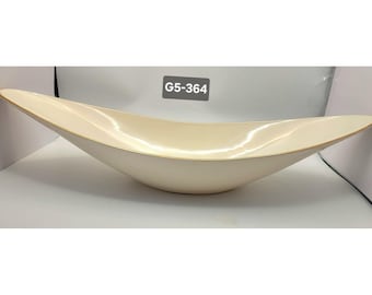 VTG 1970s Lenox Olympia Gold Trimmed Console Centerpiece Bowl A5-364