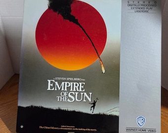 LaserDisc Empire of the Sun Steven Spielberg Christian Bale Warner Home Video LD