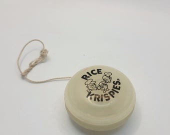 Vintage 1989 Duncan Imperial Glow Yo-Yo Rice Krispies Snap Crackle Pop Promo