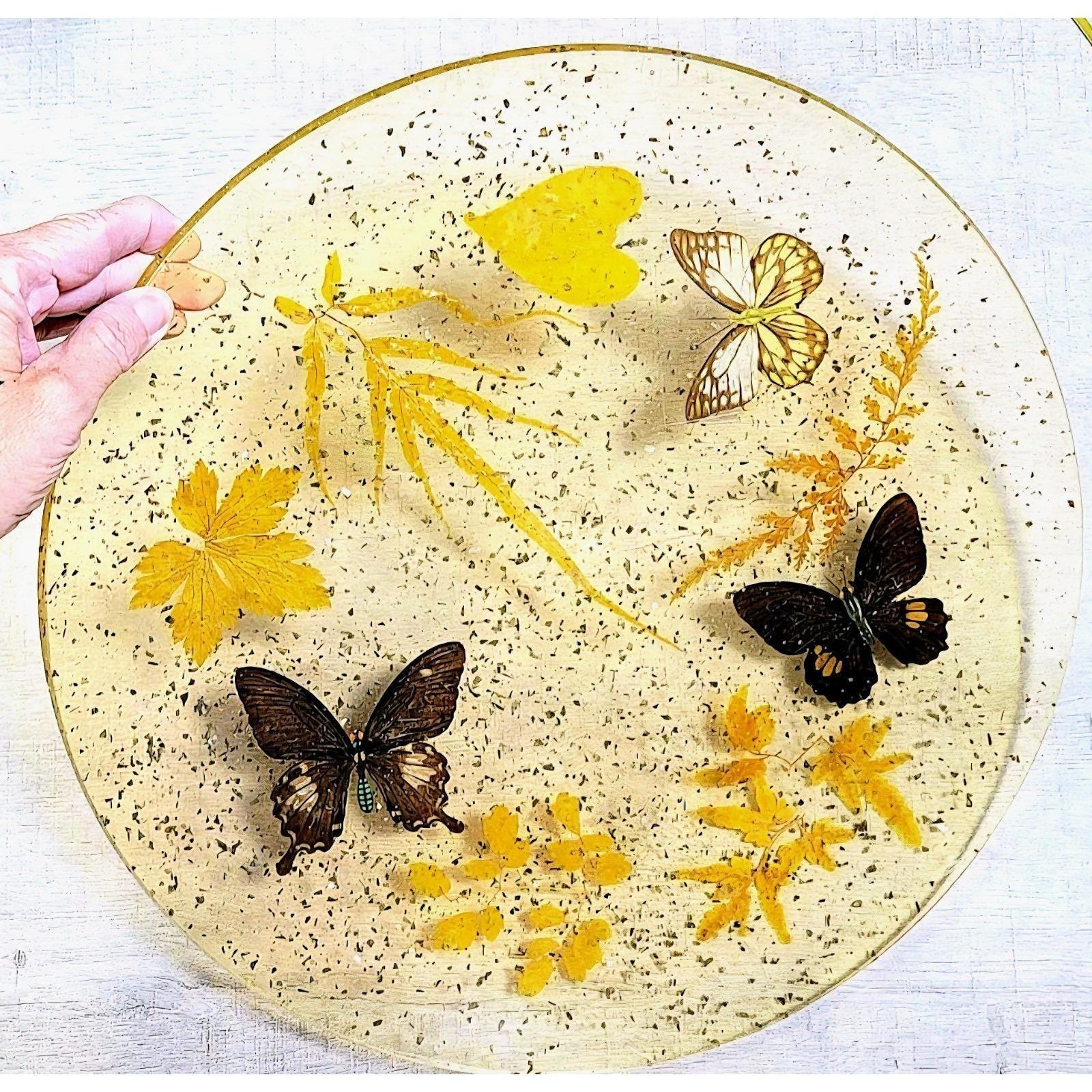 Vintage Butterfly Leaf Table - Etsy
