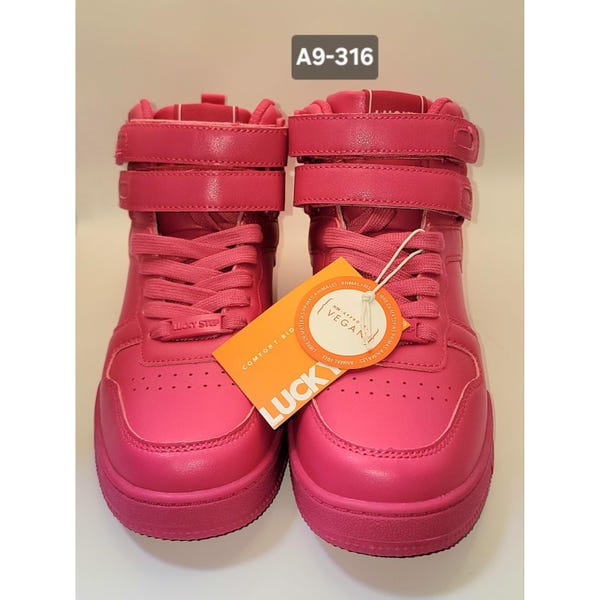 LUCKY STEP Women's High Top Fashion Sneakers Basketball Ankle Boots Walking...