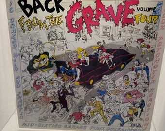 Back From The Grave Volume 4 LP de Vinil Crypt Records Coletânea Garage Punk 1984