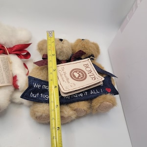 Boyds Bears 愛国的な天使のぬいぐるみセット フェイス エンジェルベアリー ピーススター 4個セット タグ付き 画像 8