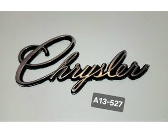 Emblème de coffre Chrysler Cordoba vintage 1975