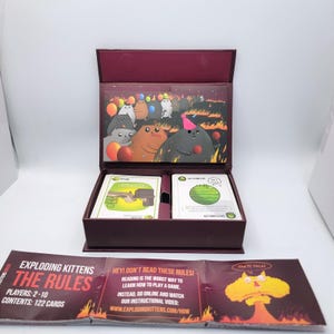 VTG 2000 Purina Pet Music Sampler CD with Exploding Kittens Party Pack Game image 6