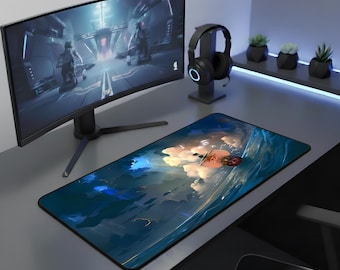 One Piece Anime-Mauspad XXL – Piratenabenteuer-Schreibtischunterlage | Gaming-Mauspad im One Piece-Stil | Großes Schreibtischaccessoire für Otakus