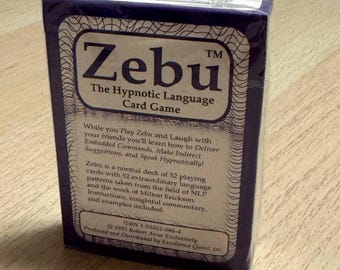 Zebu: The Hypnotic Language Card Game