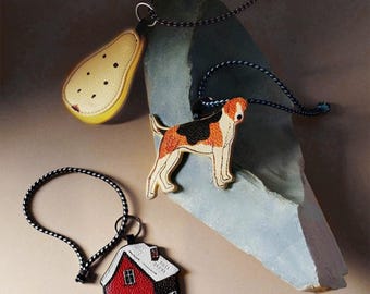 Handcrafted Mini House Keychain 3D Bag Charm Leather Accessory for Bags and Backpacks