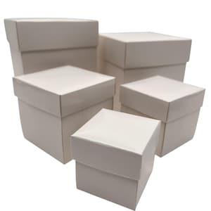 Boîte cadeau, 2 3/4" pouces carré - Paquet de 25
