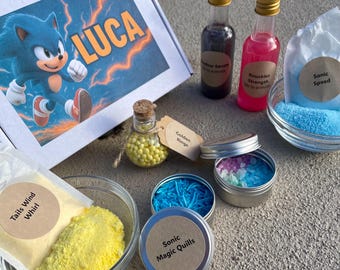 Sonic Party - goodie bag / party activity