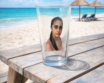 Vaso de pinta tipo coctelera de 16 oz: material duradero para cócteles