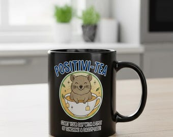 Taza Quokka de Positivi-tea: un regalo divertido para los amantes del té