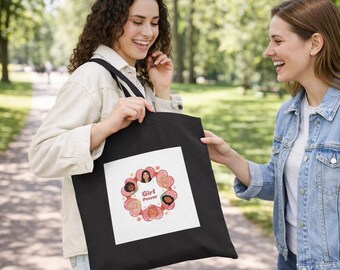 Bolsa de mano con corona floral para amigos / Regalo de Galentine