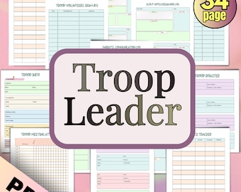 Planejador de Líderes de Tropa: Organizador de Reuniões, Eventos e Presença
