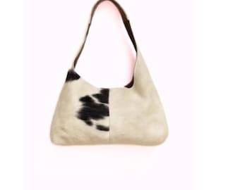 Cowhide Shoulder Bag for Women Genuine Leather Hobo Purse