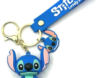 Adorable Stitch keychain/backpack charm