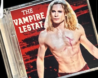 LESTAT mini CD keychain with removable replica CD. Limited run