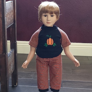 My Twinn 23&quot; Handmade Halloween Doll Pajamas for Boy or Girl Dolls