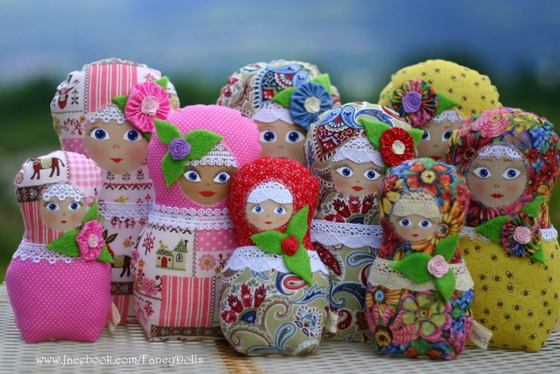 Sewing Pattern & Tutorial Russian Cloth Doll PDF DIY Etsy