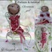 Cloth Doll Sewing e-Pattern & Tutorial Christmas Girl PDF DIY 