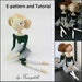 Cloth Doll Sewing Pattern & Tutorial Little Ballerina PDF DIY 