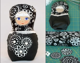 Sewing Pattern & Tutorial Russian Cloth Doll PDF DIY