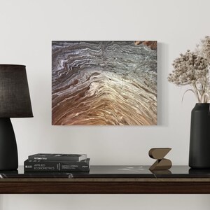 Abstract Spin Art, 16 x 20 canvas, acrylic painting, fluid art, OOAK