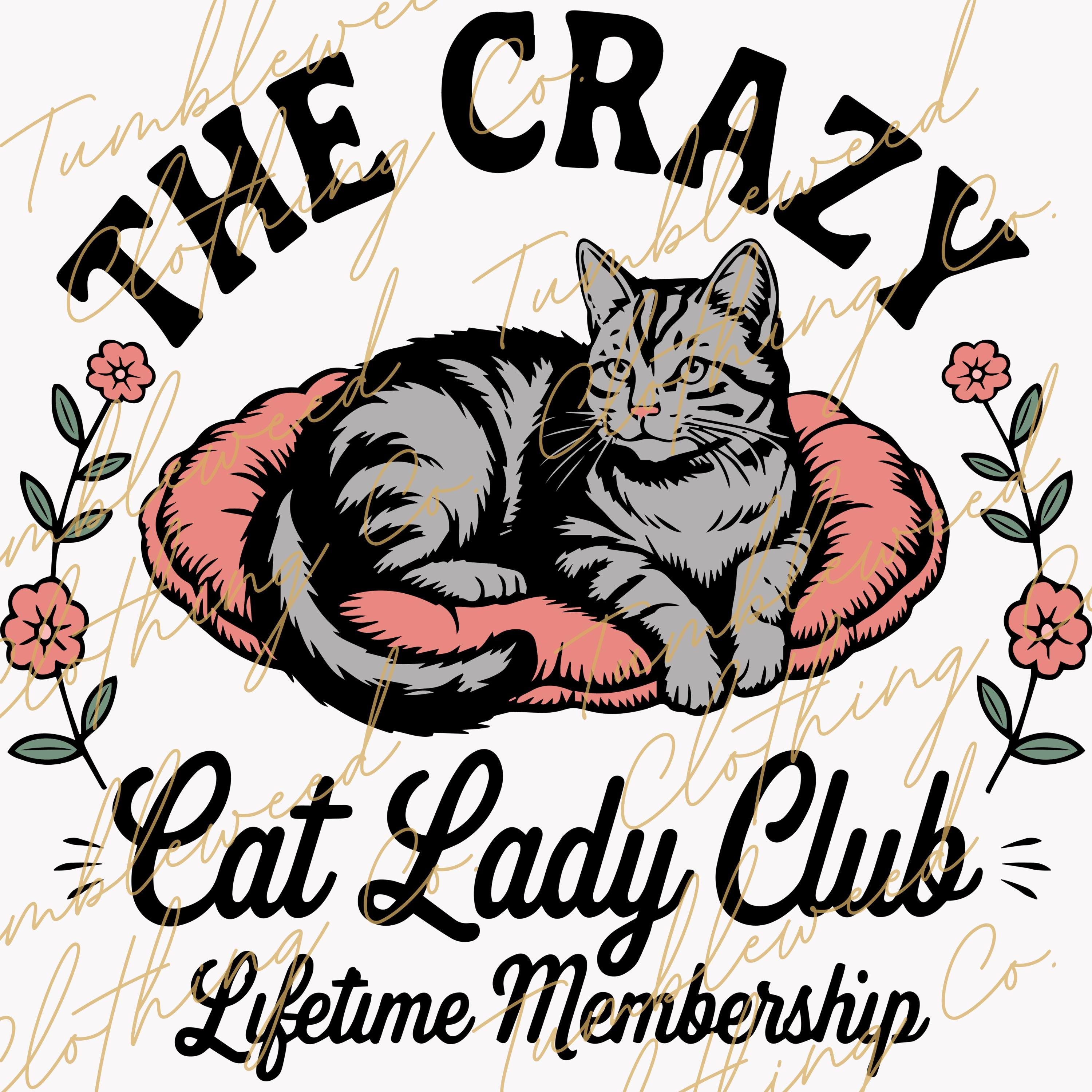Crazy Cat Lady - Etsy