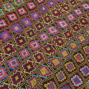 Large Floor 6x10 Kilim Rug - Handmade Turkish Area Farmhouse Rug, Wool Boho Rugs for Living Room