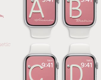 Fondo de pantalla personalizado para Apple Watch / Serie Glamour con crema batida