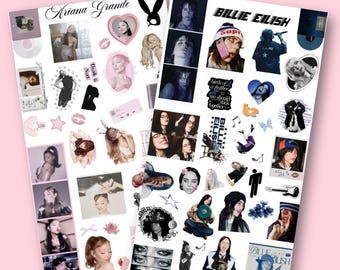 Music sticker sheets