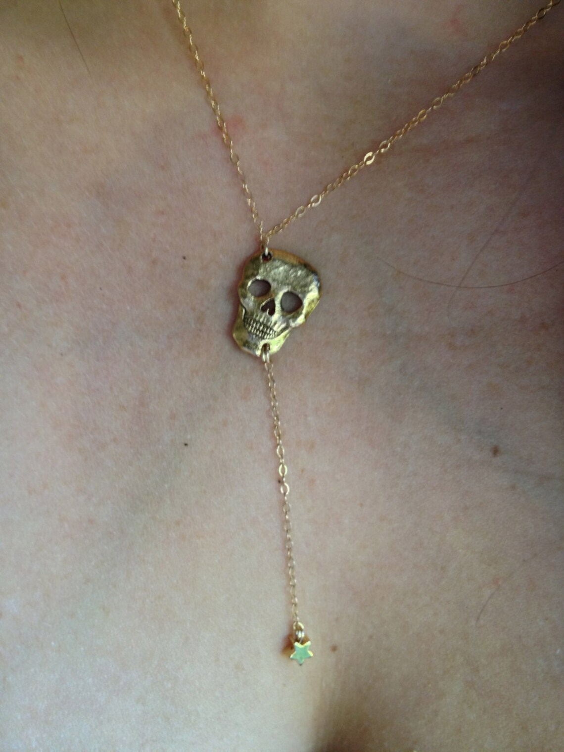 Skull Star Necklace