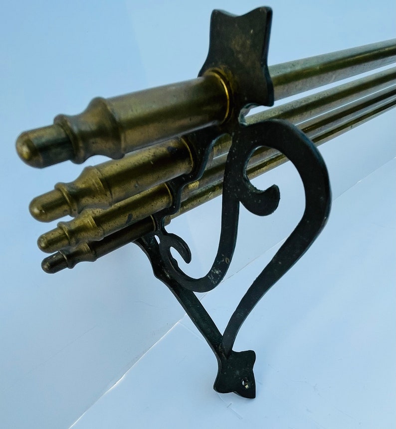 Reserved....rare Antique Pullman Brass Train Shelf Etsy