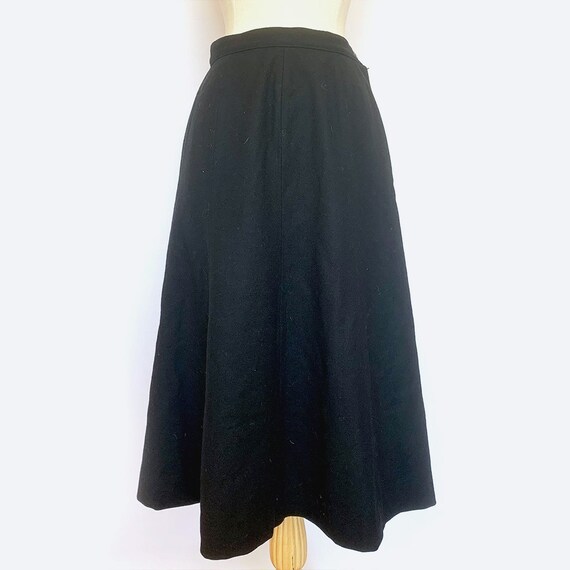 Pendleton Black Circle Skirt