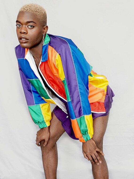Rainbow Bomber Jacket