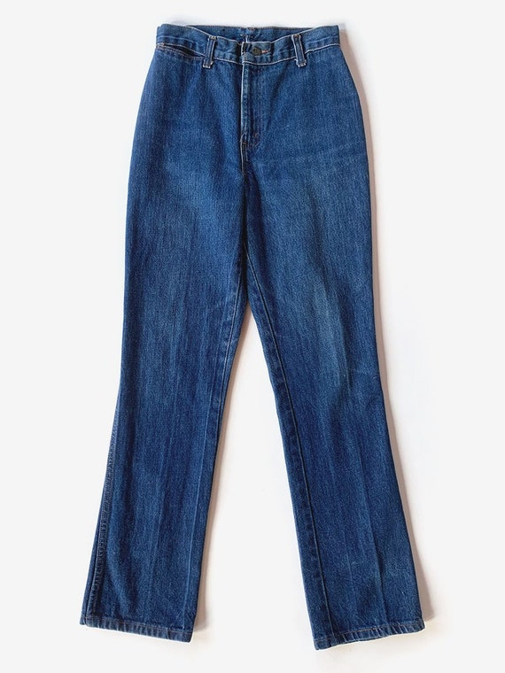 Dark Wash Straight Leg Jeans